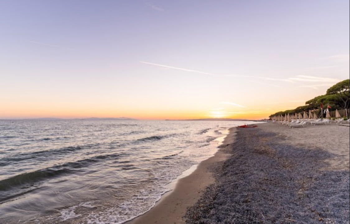 Sunset over Torre Mozza beach at The Sense Experience Resort